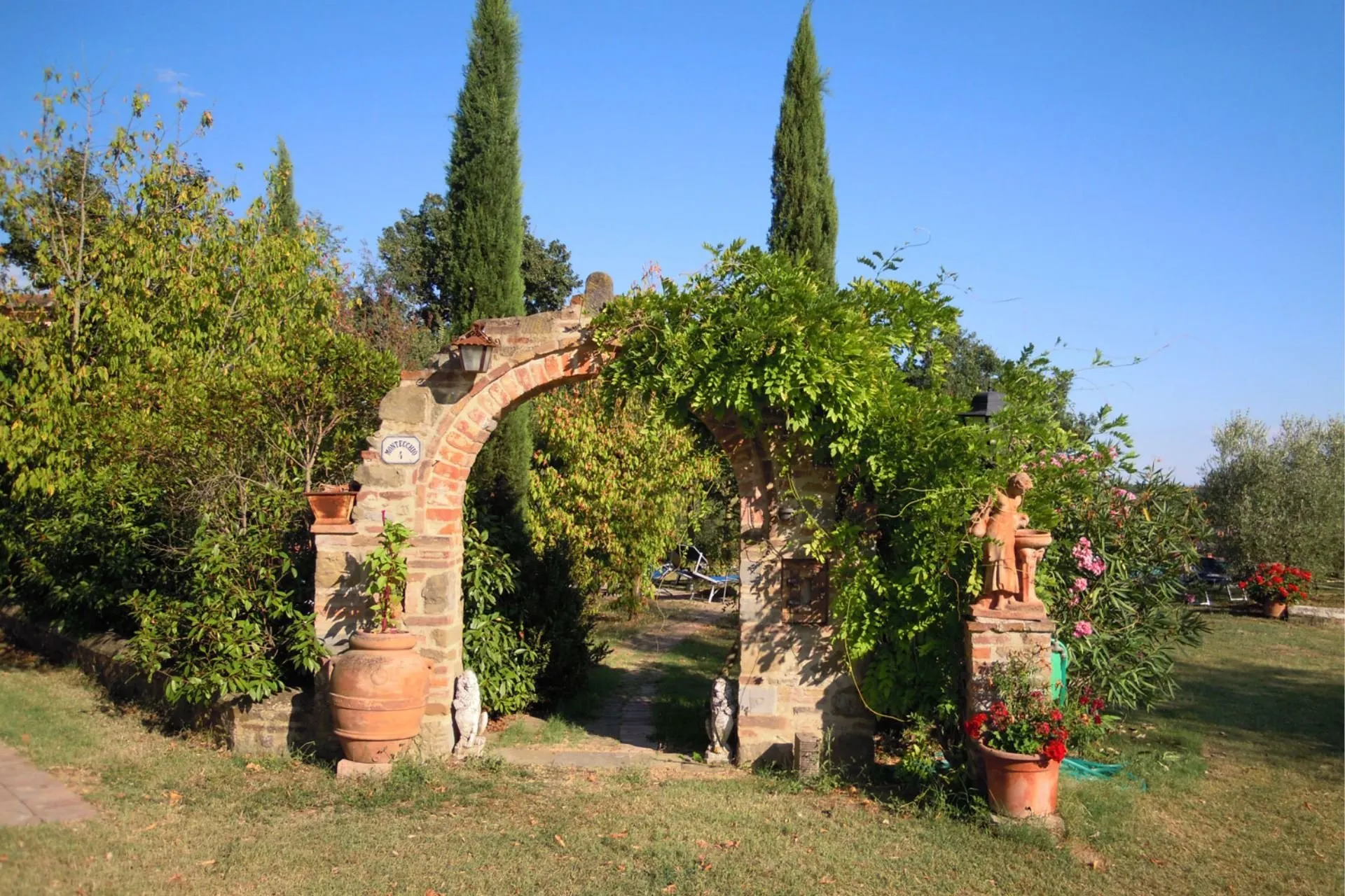 la gabola - poort tuin