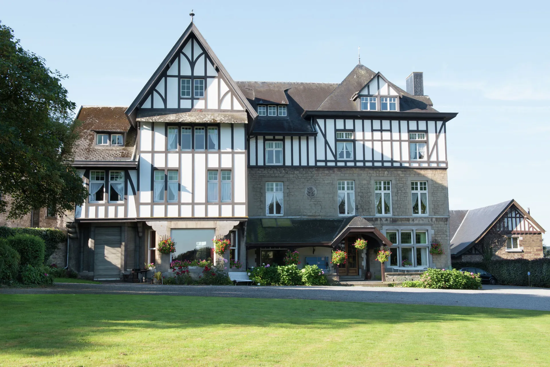 Exterieur vakantiehuis (zomer)