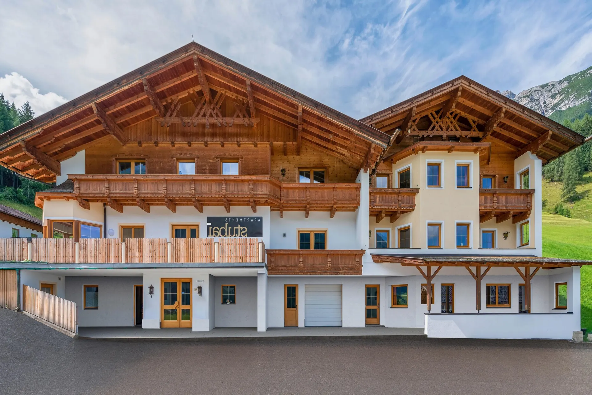 Extérieur maison de vacances (été)