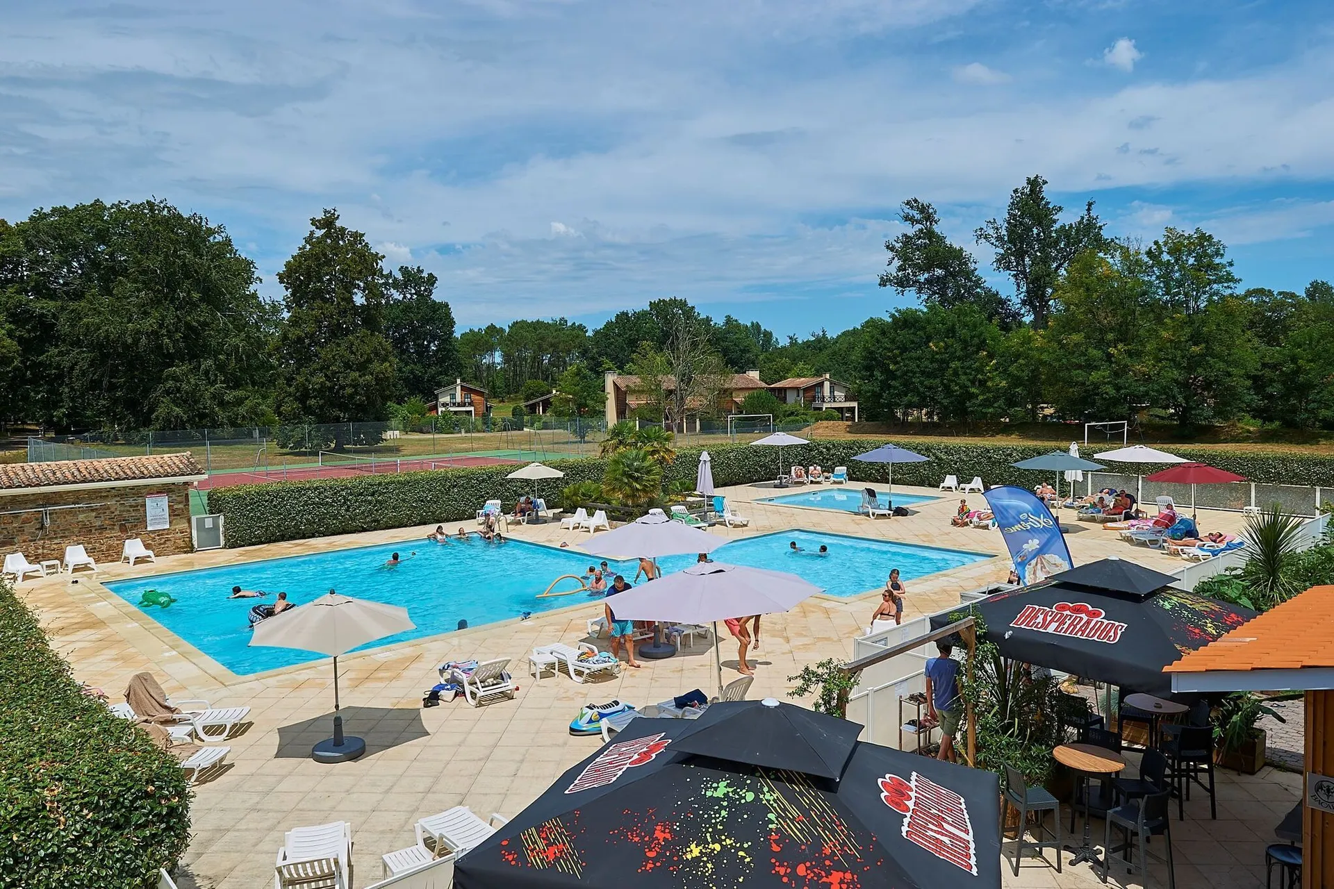 Equipement et services parc de vacances