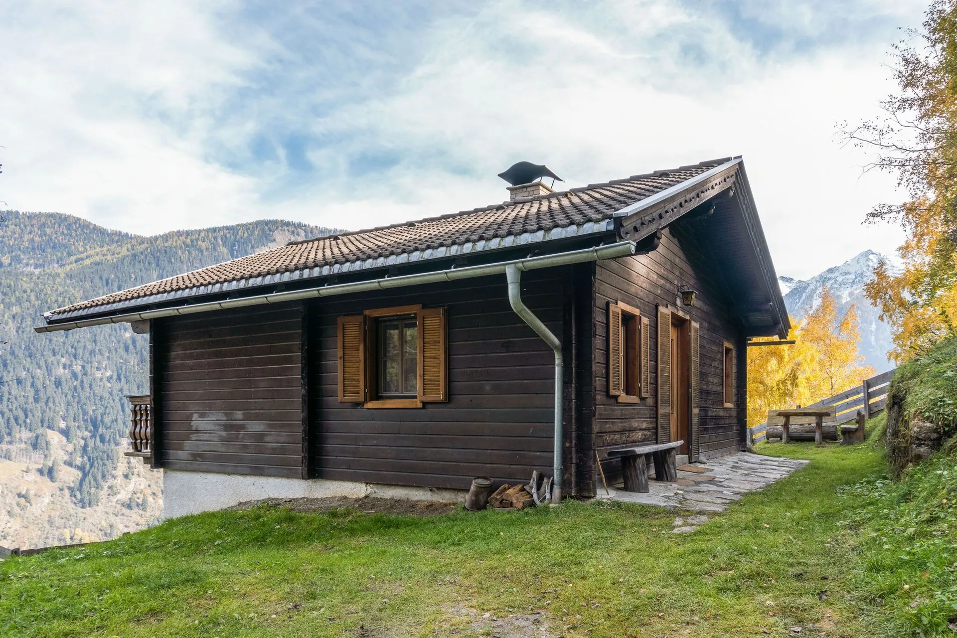 Extérieur maison de vacances (été)
