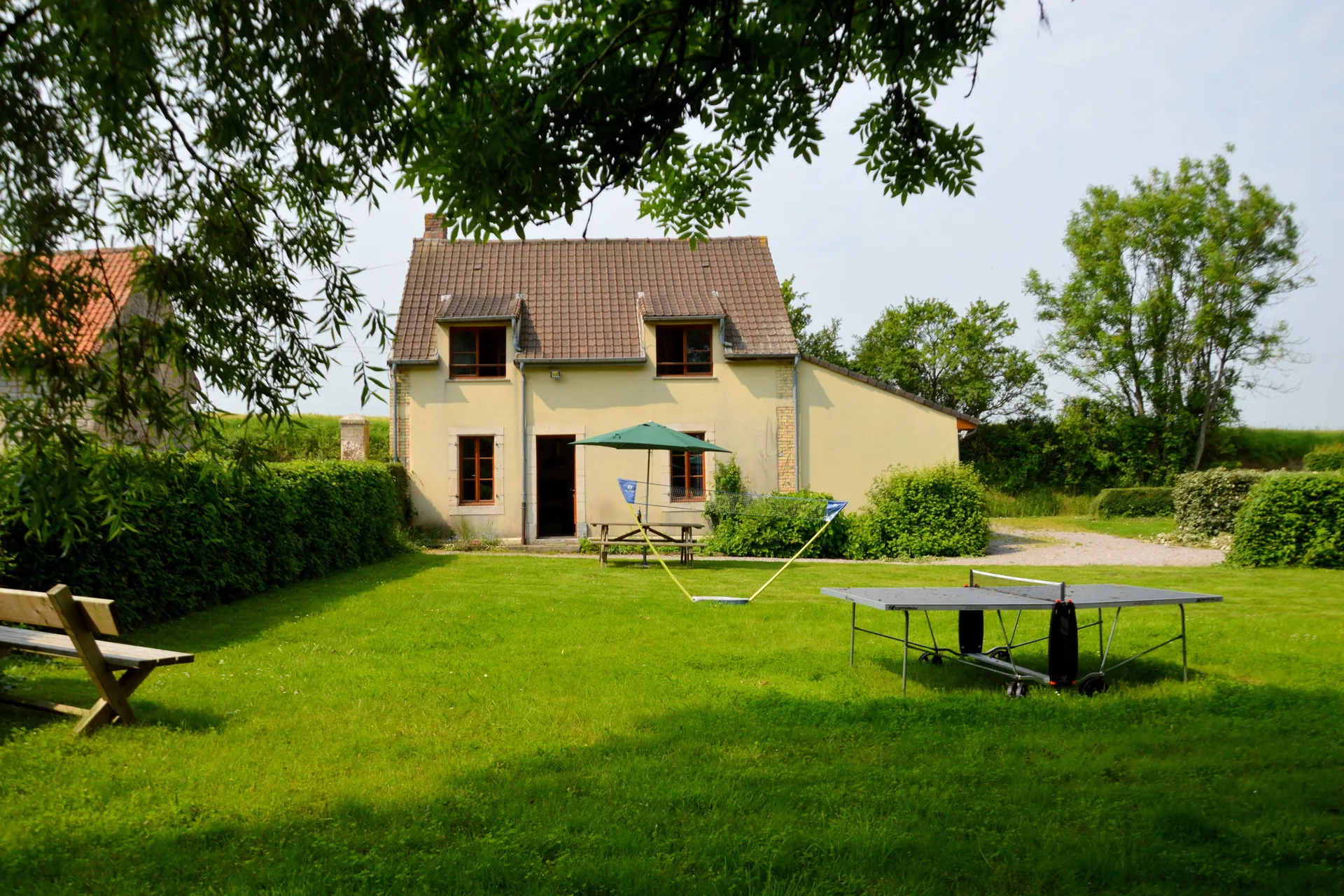 Exterieur vakantiehuis (zomer)
