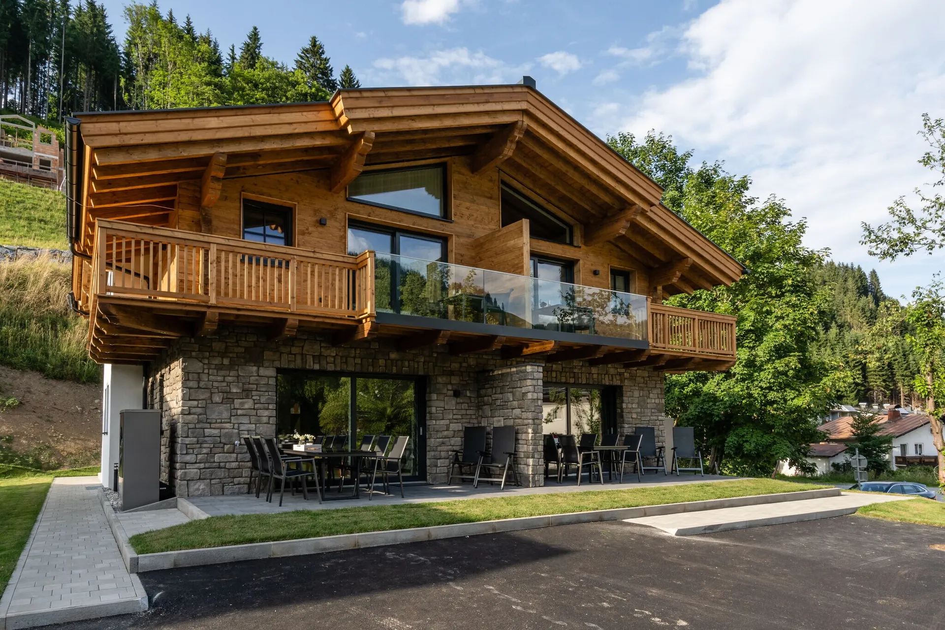 Extérieur maison de vacances (été)