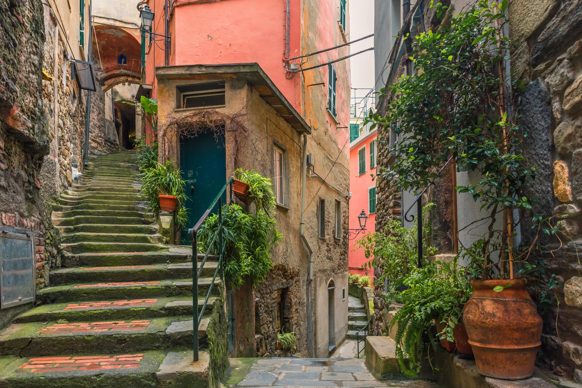Straatje in Vernazza - Cinque Terre