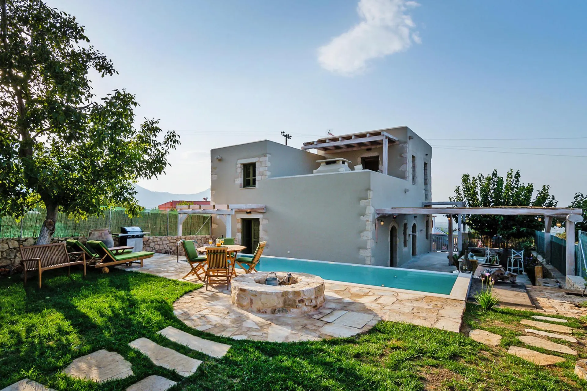 Extérieur maison de vacances (été)