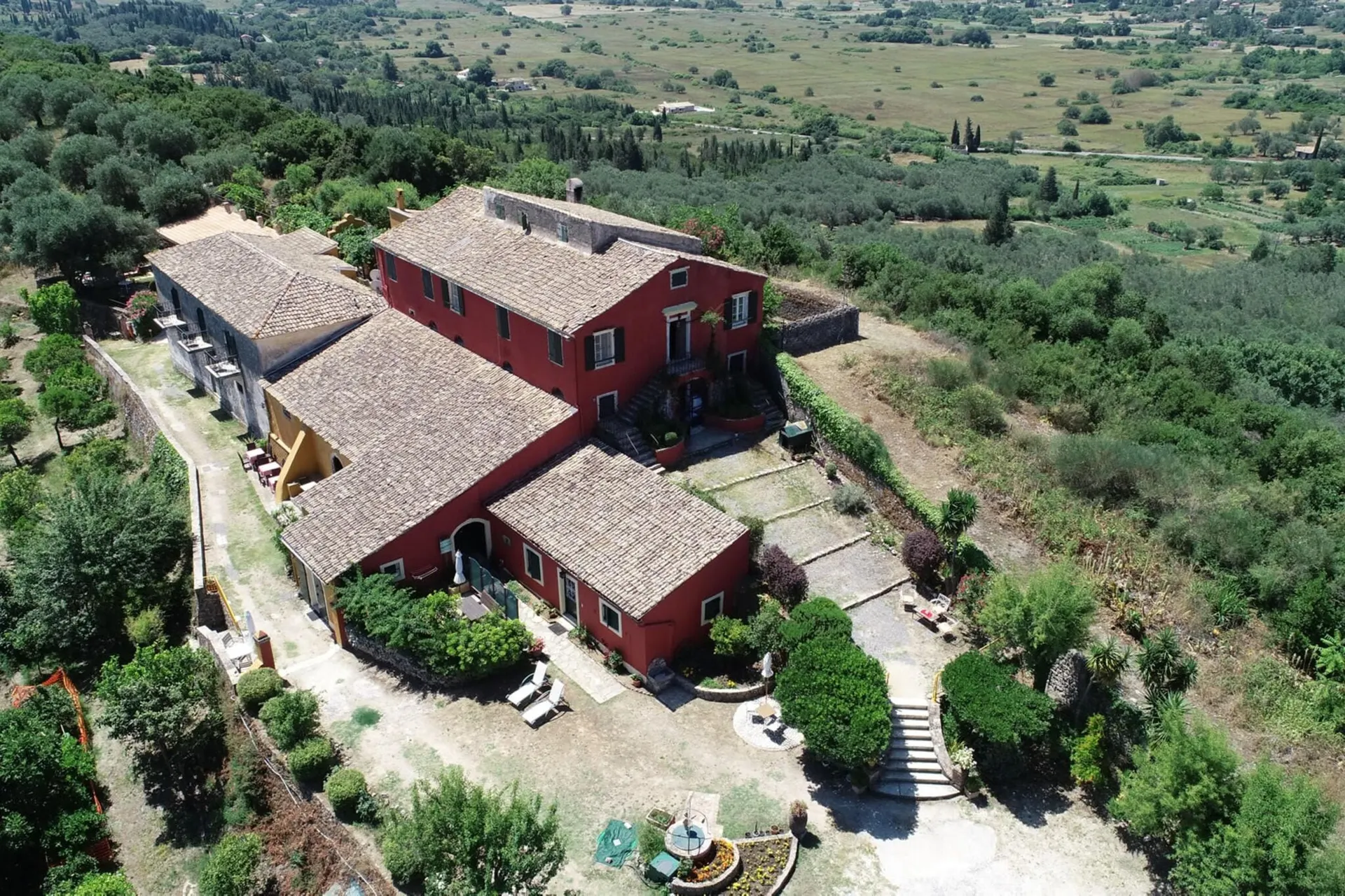 Extérieur maison de vacances (été)