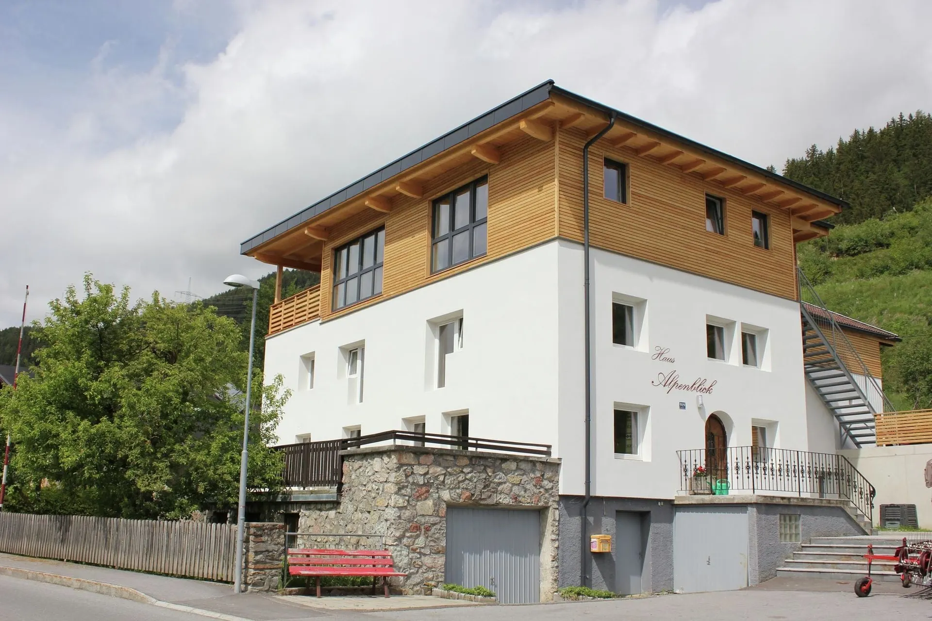 Extérieur maison de vacances (été)