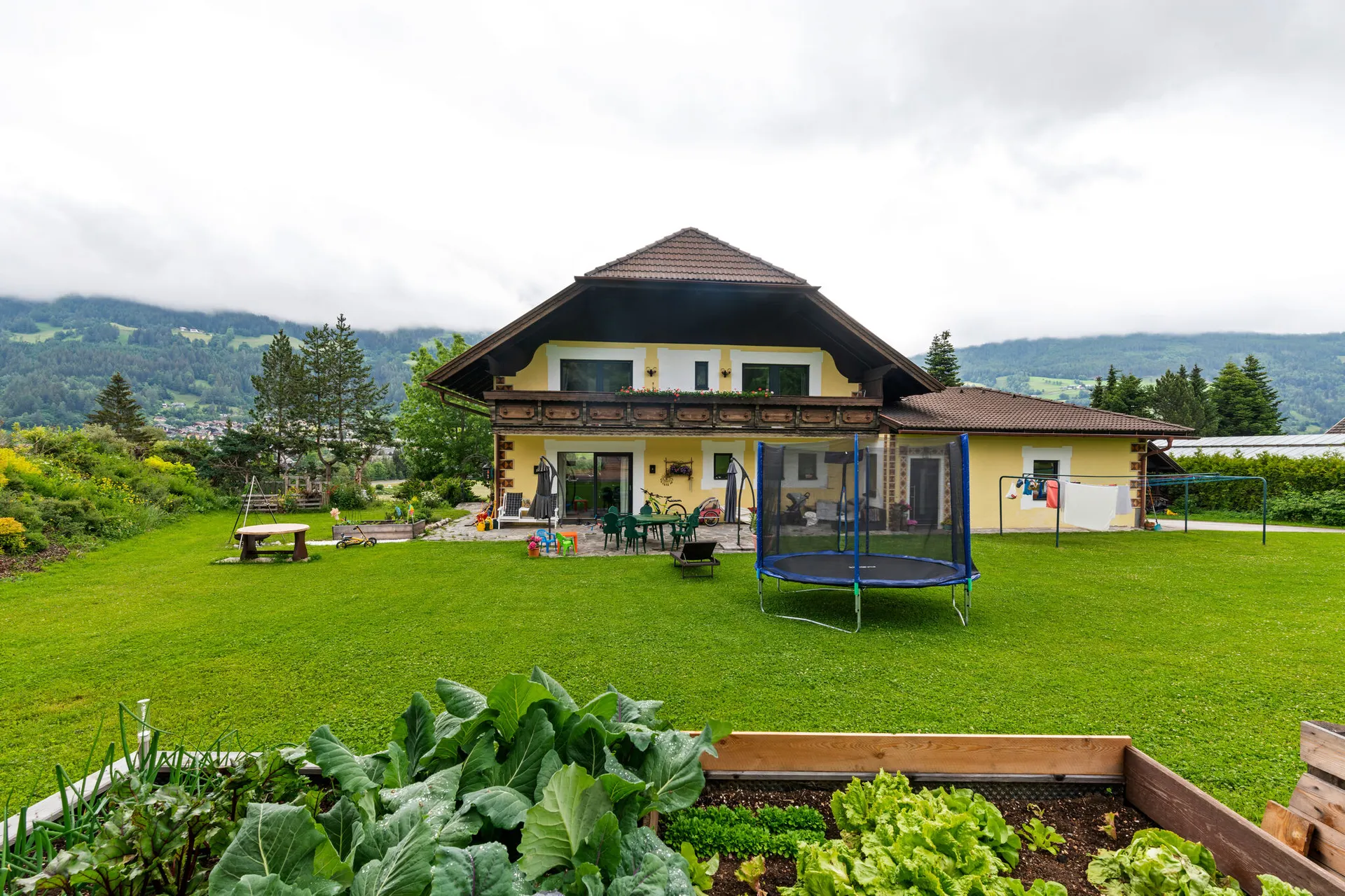 Extérieur maison de vacances (été)