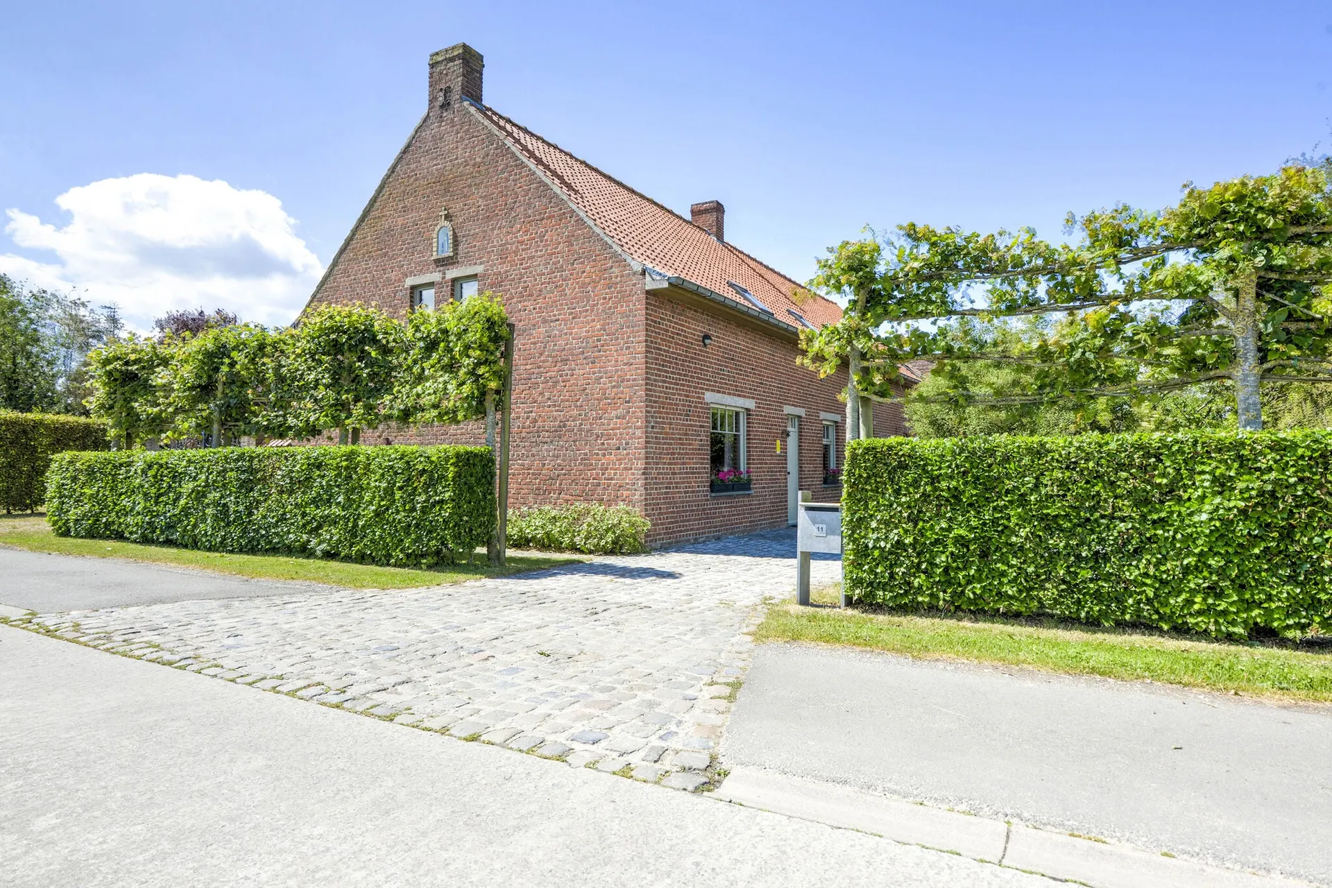 Exterieur vakantiehuis (zomer)