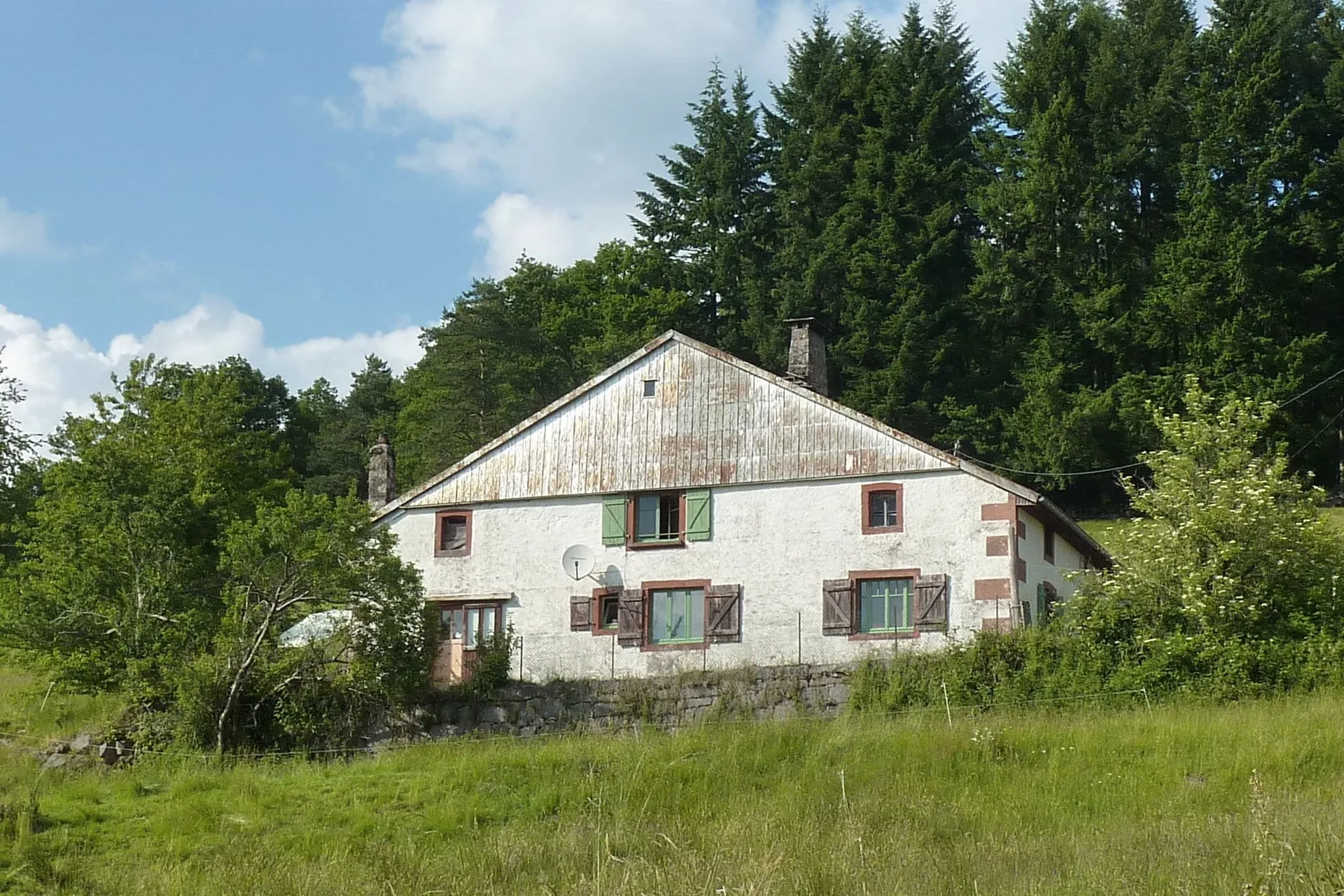 Exterieur vakantiehuis (zomer)
