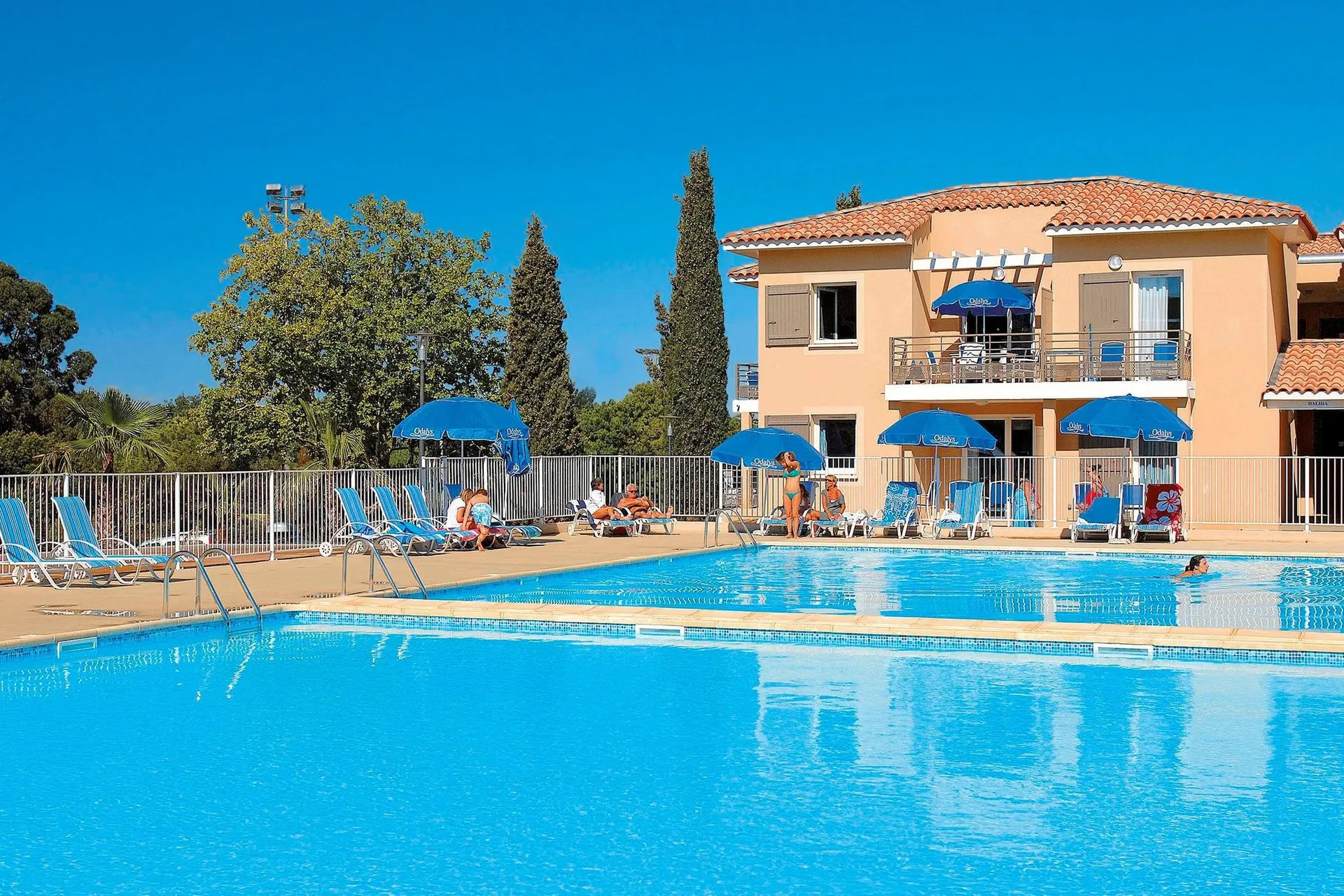 Piscine maison de vacances
