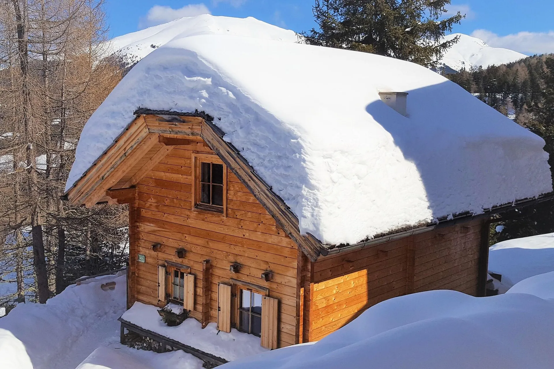 Extérieur maison de vacances (hiver)