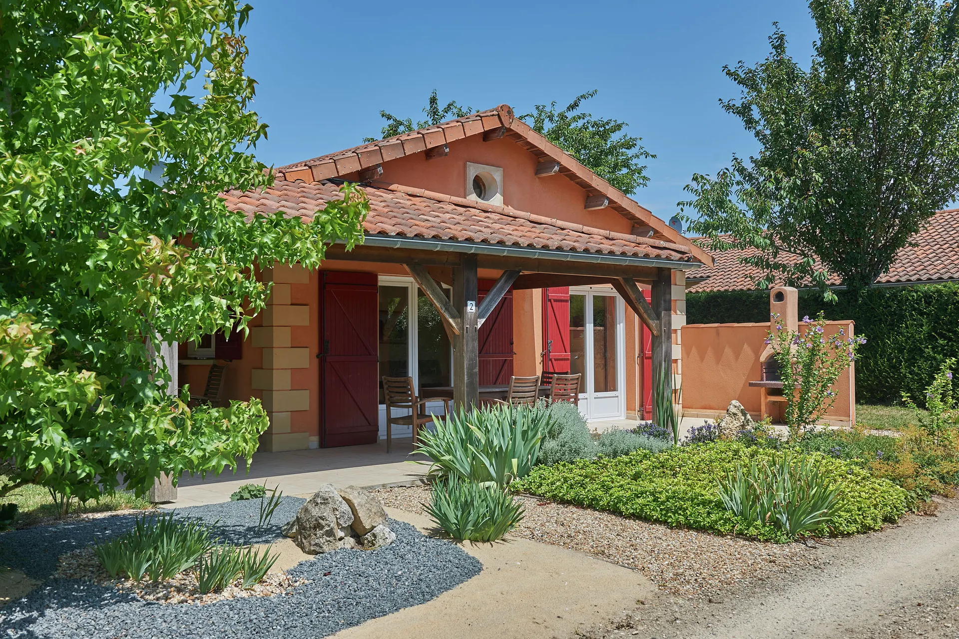 Extérieur maison de vacances (été)