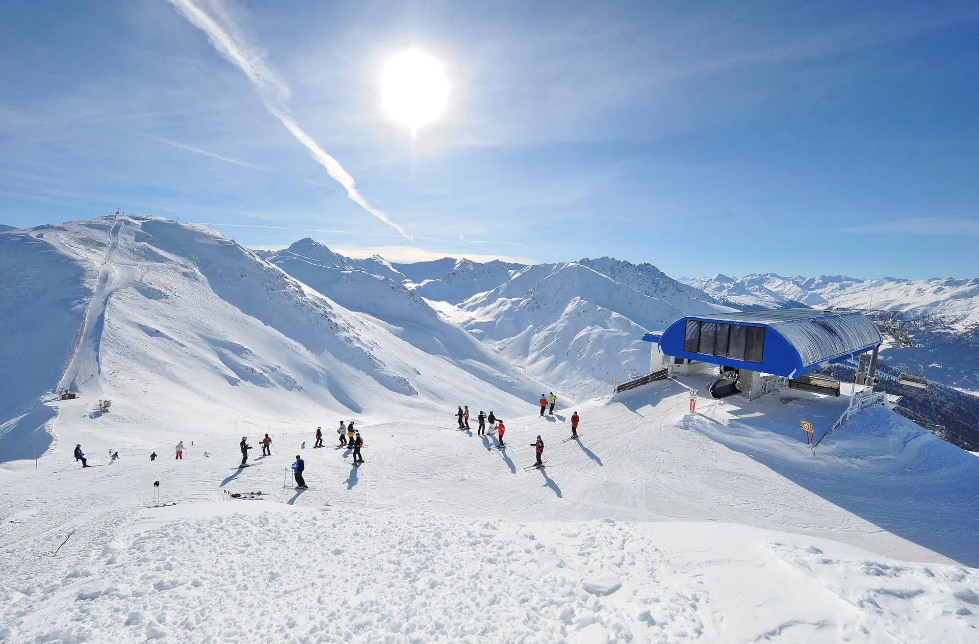 Ski gebied