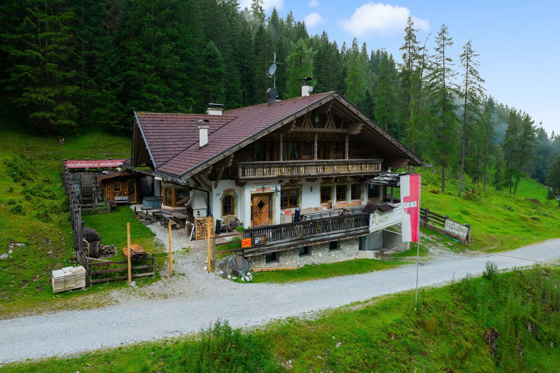 Extérieur maison de vacances (été)